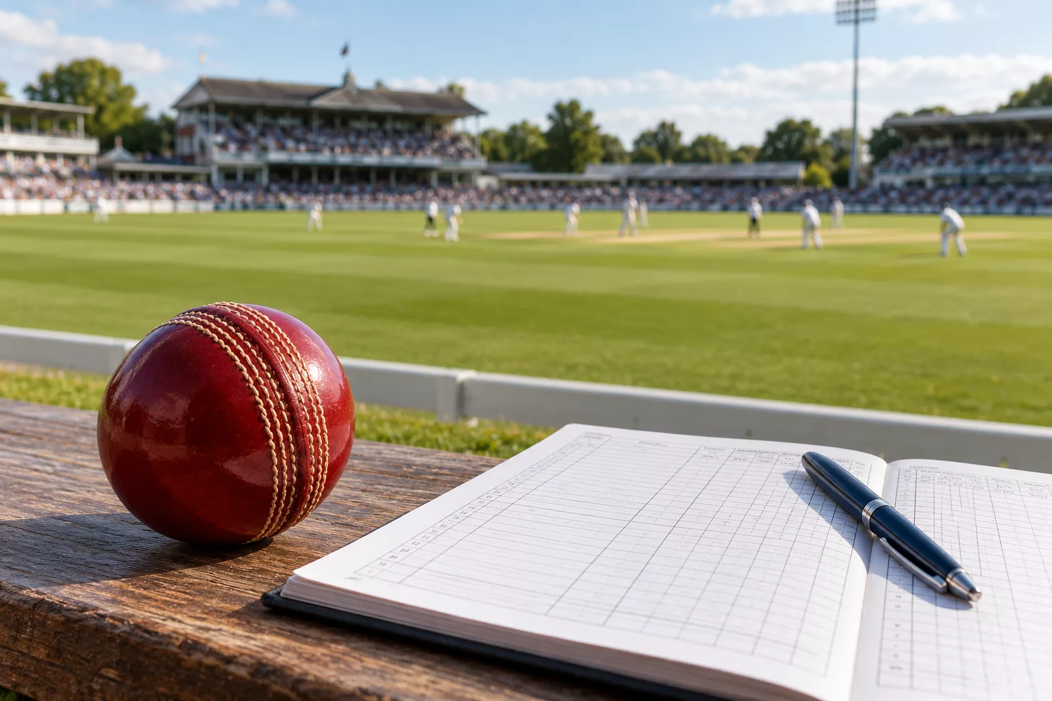 Amon editorial illustration: Cricket Formats and Scorecards