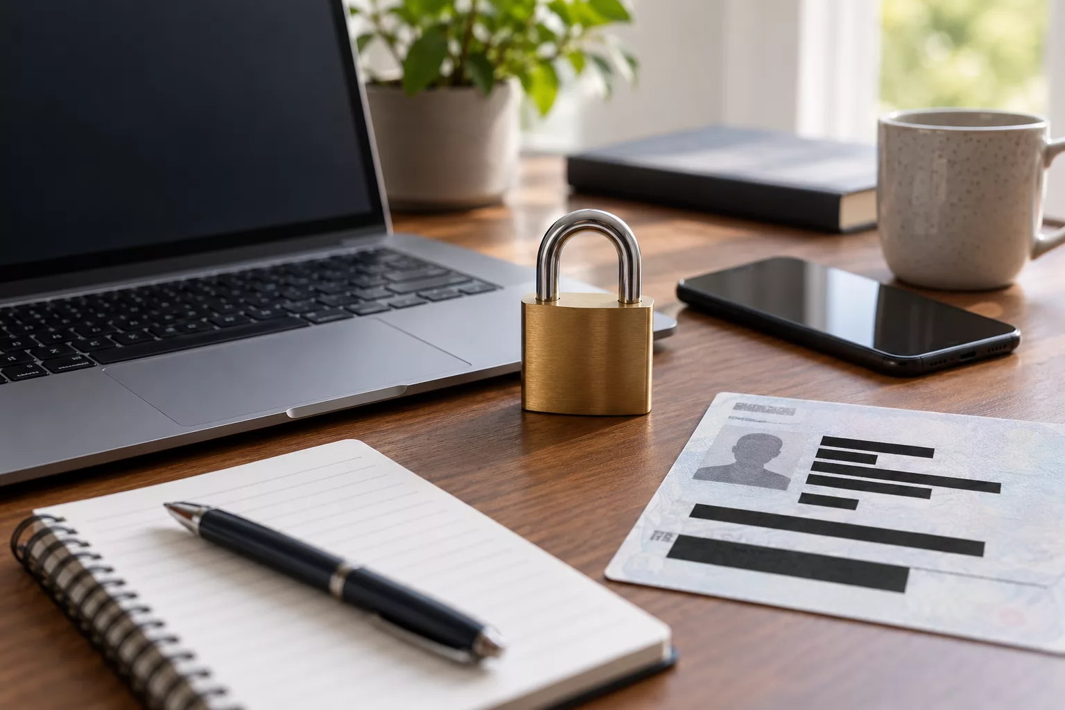 Amon editorial illustration: Passwords, Phishing and Account Safety